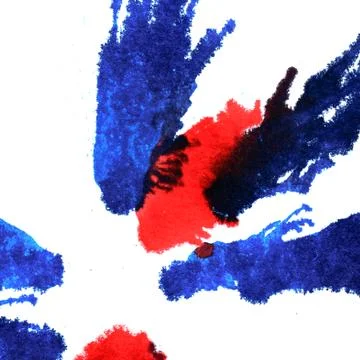 Abstract ink stains Stock Illustration