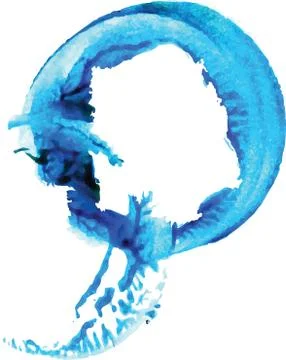 Abstract ink stains vector Stockillustratie