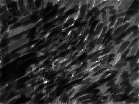 Abstract ink strokes texture hand drawn illustration. Minimalistic hand drawn Stock Illustration