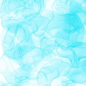 Abstract Ink On White Background Stock Photos