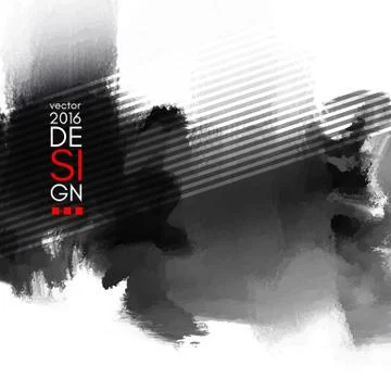 Abstract inkblot background. Stock Illustration