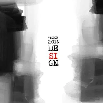 Abstract inkblot background. Stock Illustration