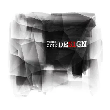 Abstract inkblot background. Stock Illustration