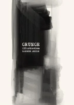 Abstract inkblot background. Stock Illustration