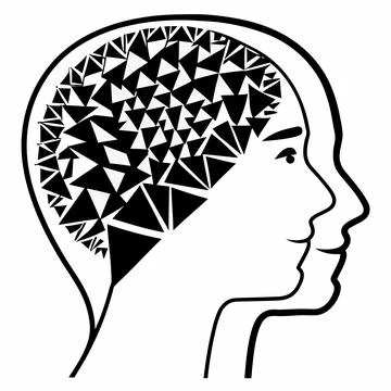 Abstract Innovative Technology Cyber Stock Illustration