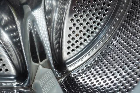 Abstract inside background of a washing machine drum Stock Photos