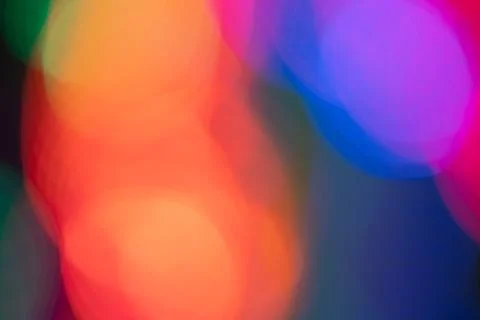 Abstract intentional blur multi colored background Stock Photos