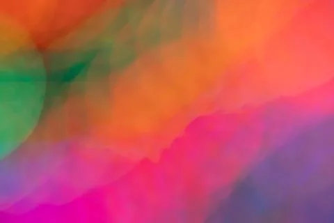 Abstract intentional blur multi colored background Stock Photos