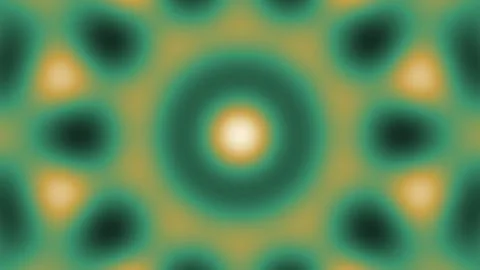 Abstract interference pattern with bright central spot Stock Illustration