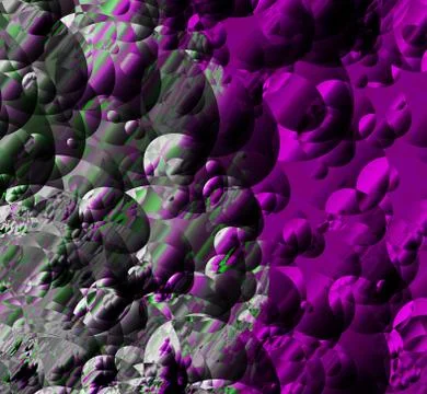 Abstract of interference on the screen Stock Illustration