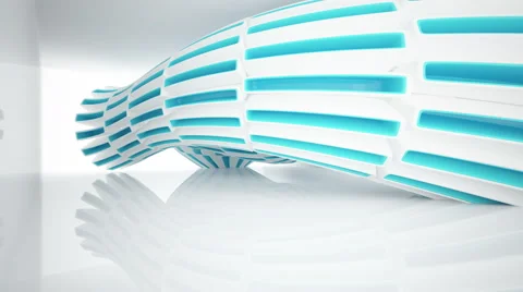 Abstract interior. 3D rendering Stock Footage 59148532