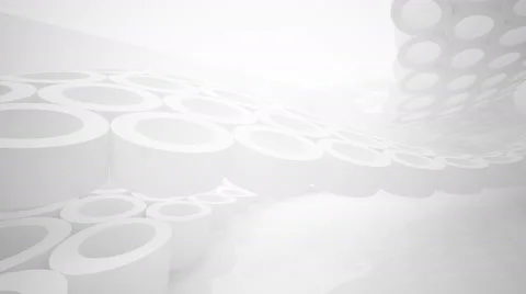 Abstract interior of the array of rings Video stock 62796116