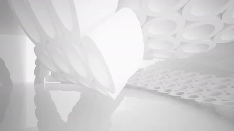 Abstract interior of the array of rings 動画素材 62796147