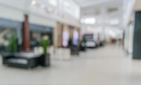 Abstract interior. Defocused image Stock Photos