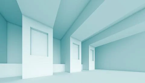 Abstract interior design Stock Illustration