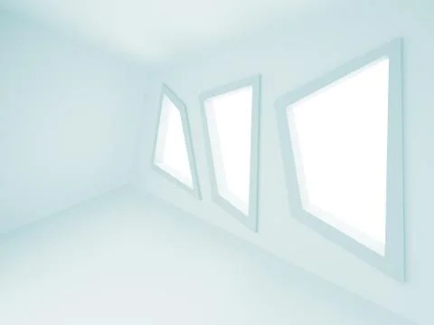 Abstract interior Stock Illustration