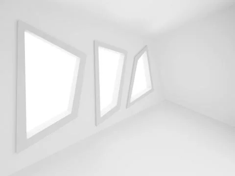 Abstract interior Stock Illustration