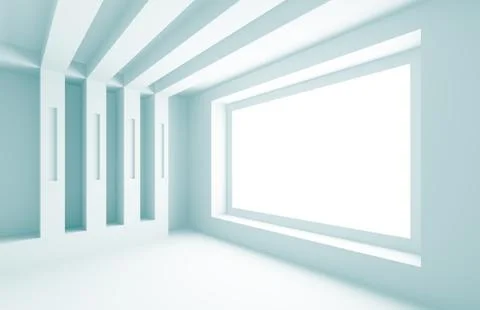 Abstract interior Stock Illustration