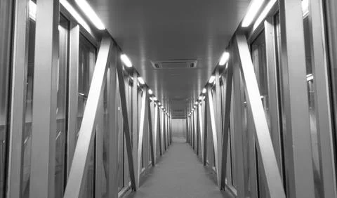 Abstract interior Foto stock