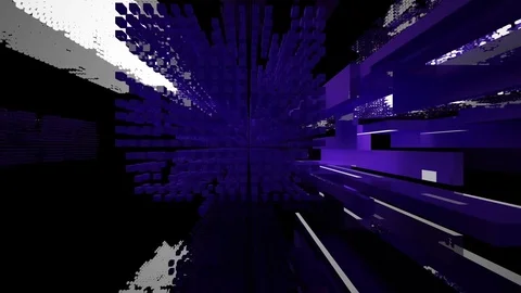 Abstract interior of the server of the future. Stock Footage 69957363