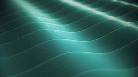 Abstract Interlocking Wave Array Loop, Version 4 库存影片 62734606