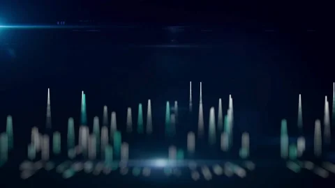 Abstract internet data light stripe flowing in cyberspace. Stock Footage 334023444