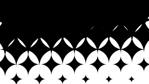 Abstract Intersecting Shape Pattern Wipe Luma Matte Transition Animation Stock Footage 336200643