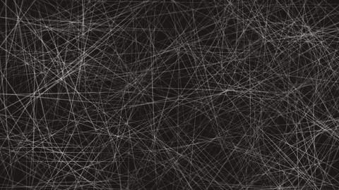 Abstract intersecting white lines with black background. Stock Photos