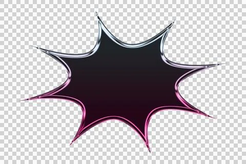 Abstract of intertwined white and pink wavy lines on dark purple background Stock Illustration
