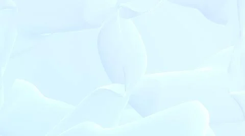 Abstract intertwining shapes background. White 3d render stripes and geometric Illustrazione stock