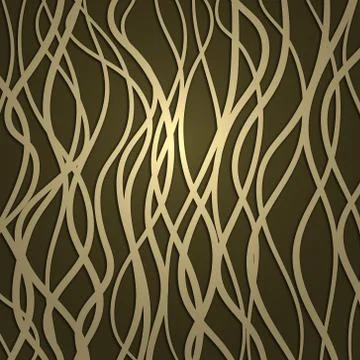 Abstract interweave stripes Stock Illustration