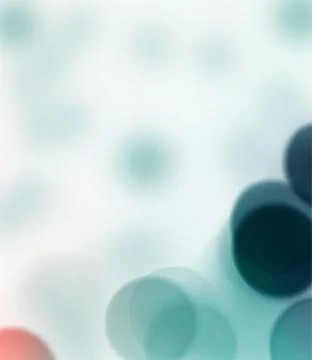 Abstract Invert Blur Mint Colored Bokeh Background Stock Illustration