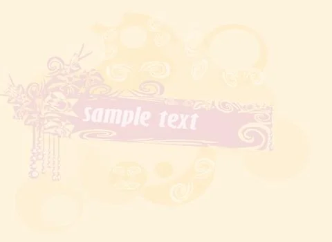 Abstract invitation card Stock Illustration