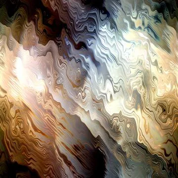 Abstract Iridescent Clouds Stock Illustration