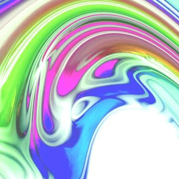 Abstract iridescent colored texture or background Stock Illustration