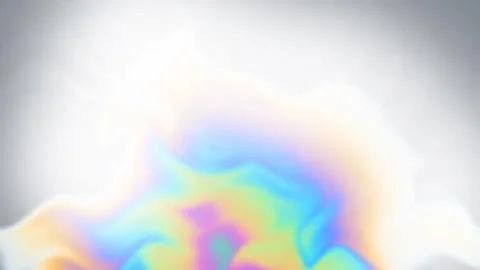 Abstract iridescent holographic background, vector mesh gradient Stock Illustration