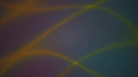 Abstract iridescent light refraction rays moving on dark glowing colorful b.. Stock Footage 346345447