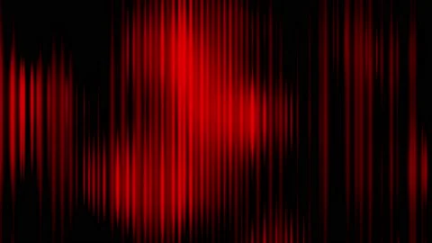 Abstract iridescent lines. Vertical red iridescent sticks, lines of bright shiny Video stock 236976681