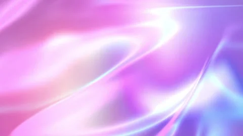 Abstract Iridescent Liquid Motion Background in Pink and Purple Stock Footage 345634822