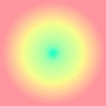 Abstract iridescent radial gradient background. Stock Illustration