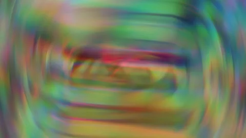 Abstract Iridescent Tunnel Background With Blurred Rainbow Vortex Stock Footage 332301100