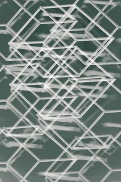 Abstract iron bars pattern Stock Photos