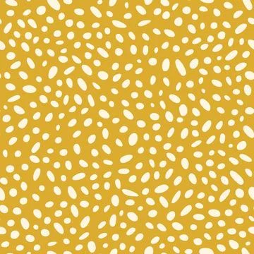 Abstract irregular brush spots, abstract wild animal skin print, seamless vec Stock Illustration