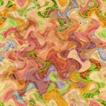Abstract irregular template. Watercolor splash. Water bubbles. Batik style pa Illustrazione stock