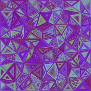 Abstract irregular triangle mosaic background Stock Illustration