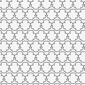 Abstract Islamic seamless pattern.  illustration Stock Illustration