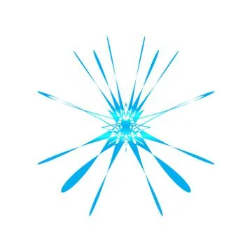 Abstract isolated blot or spot Stock Illustration