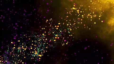 Abstract Isolated Fire Glowing Particles on gradient Background. vd 887 (13) Stock Footage 237144663