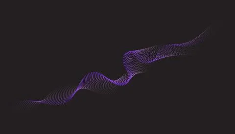Abstract isometric 3d particle line graph 스톡 일러스트