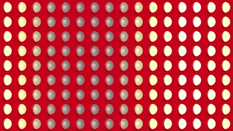 Abstract isometric background lights bulbs vertical wave flashing Stock Footage 94158341